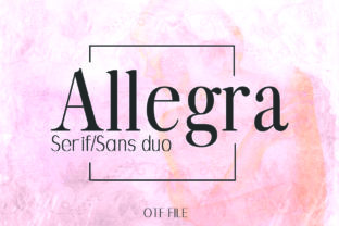 A Review of Allegra Duo: A Font for Timeless Editorial Layouts