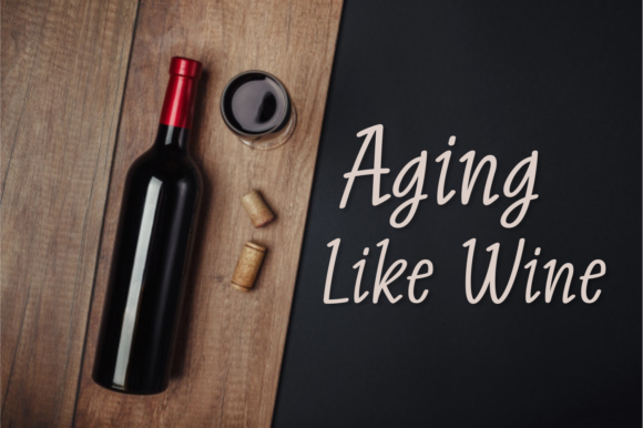 Aging Like Wine Font for Authentic Brand Personality