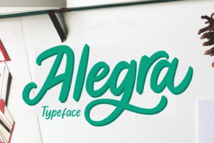 Alegra Font: A Bold Handwritten Typeface for Digital Designers
