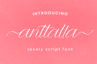 Anttalla, a Crafting Font for Distinct Branding