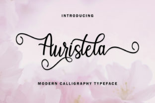 Auristela Script: The Modern Handwritten Font for Creative Products