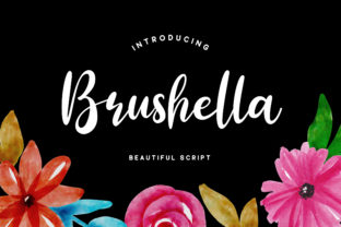 Brushella: The Authentic Script Font for Crafters and Creators