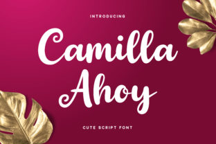 Camilla Ahoy: Your Guide to a Unique Script Handwritten Font