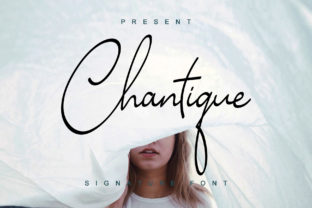 Chantique: A Romantic Script Font for Elegant Branding