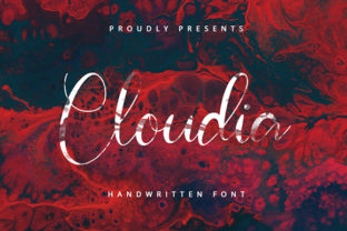 Cloudia: A Playful Handwritten Font for Editorial Charm