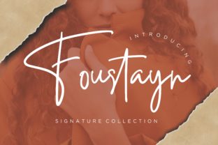 Foustayn: The Elegant Script Font for Modern Publishing