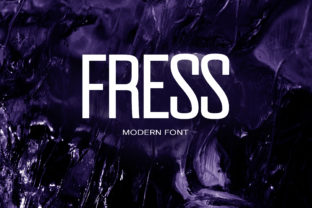 Fress: A Modern Sans Serif Font for Editorial Design