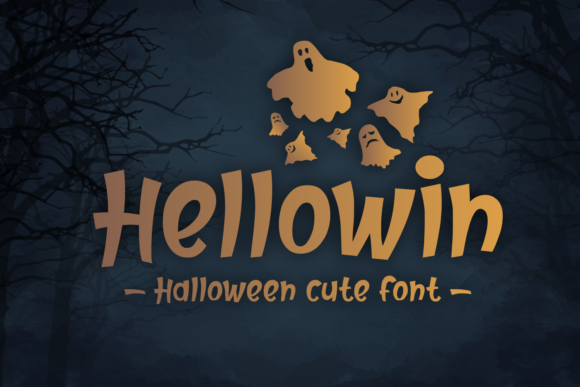 Hellowin: A Playful Script Font for Your Spooky Designs