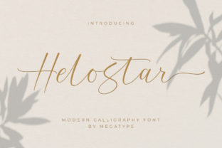 Helostar: A Modern Calligraphy Font for Professional Branding