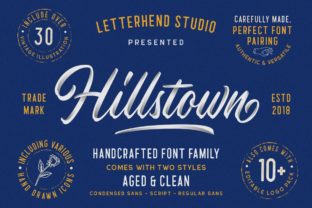 Hillstown Font: A Modern Script for Elegant Branding