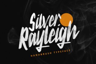 Introducing Silver Rayleigh: Your New Favorite Handwritten Font for Crafting
