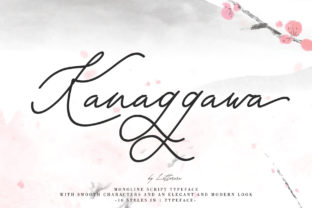 Kanaggawa: A Boldly Elegant Script Font for Modern Designers