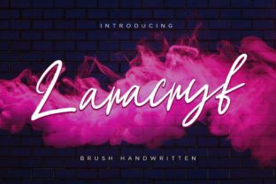 Laracryf Font: A Bold Handwritten Script for Modern Marketing