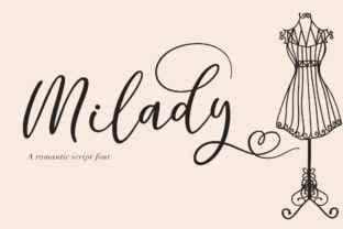 Milady Script Font: Adding Personal Touch to Digital Design