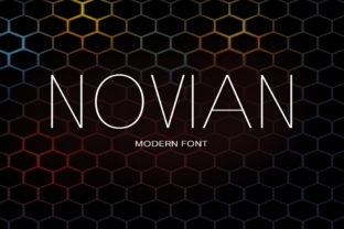 Novian: A Modern Sans Serif Font for Elegant Branding