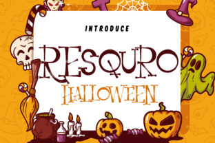 Resquro Halloween: A Spellbinding Serif for Designers