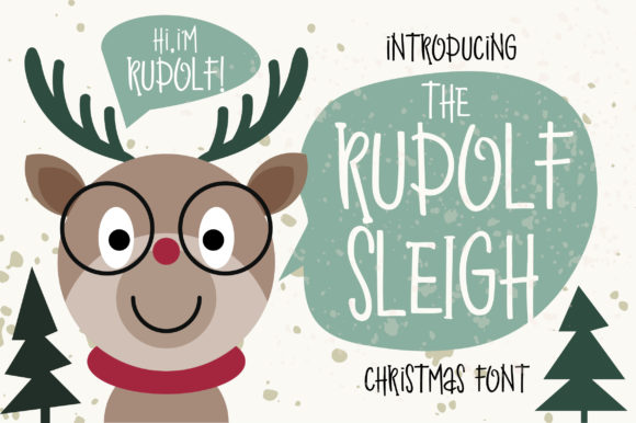 Rudolf Sleigh: A Font Review for Festive Brand Design