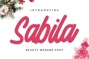 Sabila: A Modern Script Font for Authentic Web Design