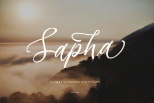 Sapha Handwritten Font for Creative Branding