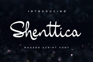Shenttica: A Handwritten Font for Modern Editorial Design