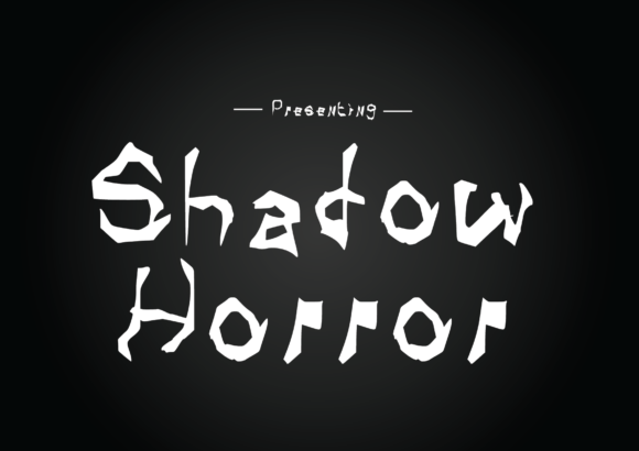 The Shadow Horror Font: A Designer's Campaign Companion