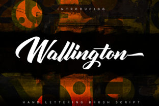 Wallington: A Modern Script Font for Casual Branding