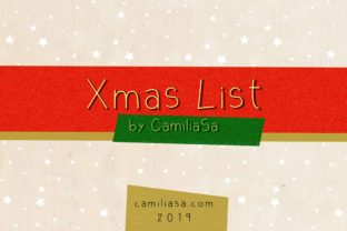 Xmas List: The Playful Handwritten Font for Editorial Mood